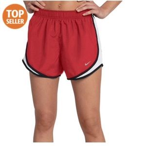 Nike Red Running Shorts